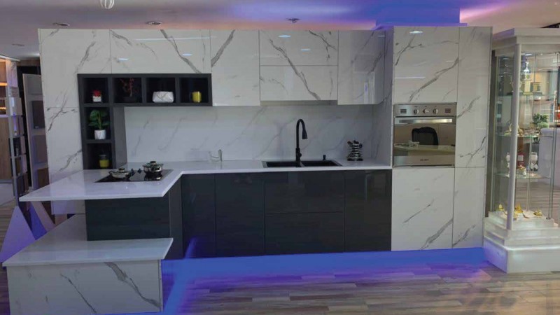 High Density Fiberboard (HDF) kitchen